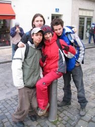 Michal,Janek,Jitka a Štěpán.