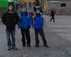 Michal,Vojta a Štěpán.