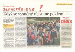 Studenti čtou a píší noviny - podzim 2015