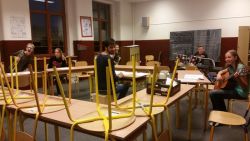 Soustředění studentského orchestru… (… aneb kdo má školu rád, chodí tam i spát)