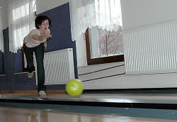 zelený bowling