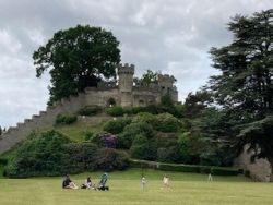 5. Warwick Castle - the courtyard.jpg