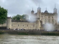 7. Tower of London - a view from the river taxi boat.jpg