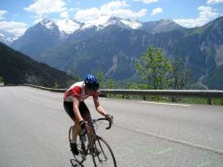 Stoupani na Alp dHuez