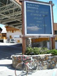 Alp d Huez, mesto